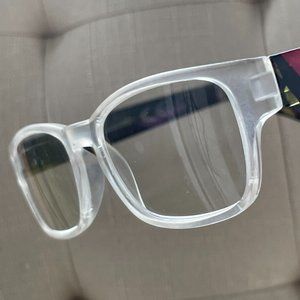 Nanette Lepore Women Glasses Frame Clear Front Multi Color Arms Eyeglasses